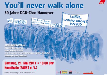 You'll never walk alone You'll never walk alone