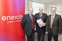 Der enercity-Vorstand präsentiert den enercity Report 2012