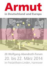 20. Wolfgang-Abendroth-Forum zum Thema Armut in Deutschland und Europa