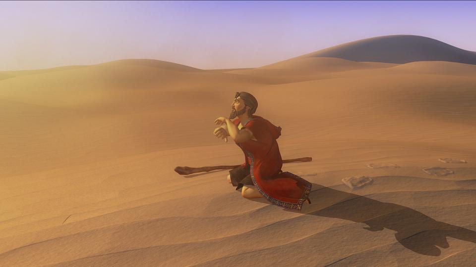 Moses in der Wüste