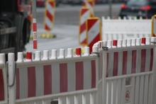 Schulenburger Landstraße voll gesperrt Schulenburger Landstraße voll gesperrt