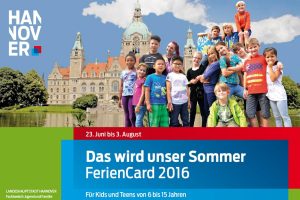 Hannover Feriencard 2016
