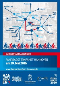 Fahrradsternfahrt Hannover 2016