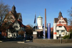 Ehemaliges Pelikan Firmengelände an der Podbielskistraße