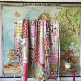 Patchworkdecke nähen