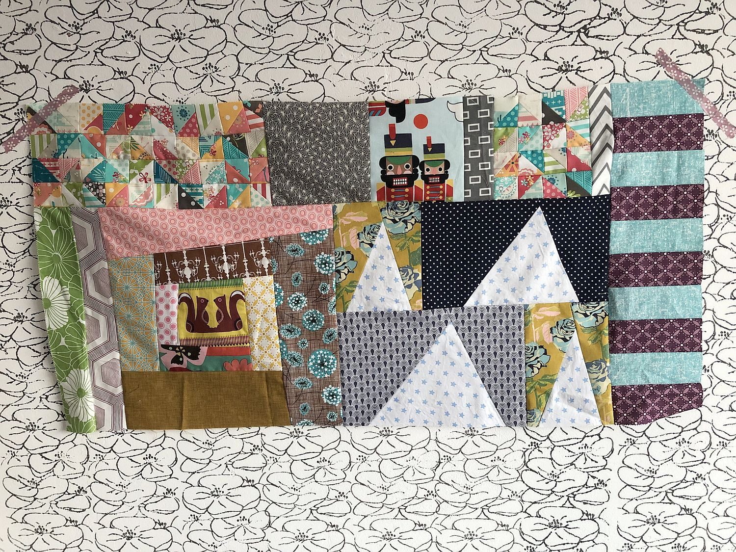 Patchwork ist nachhaltig - Projekt Patchworkdecke