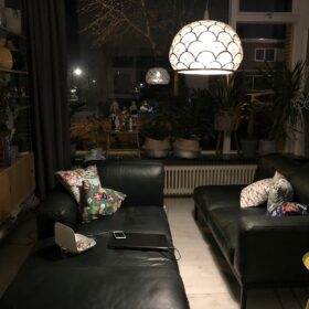 Wohnzimmer am Abend