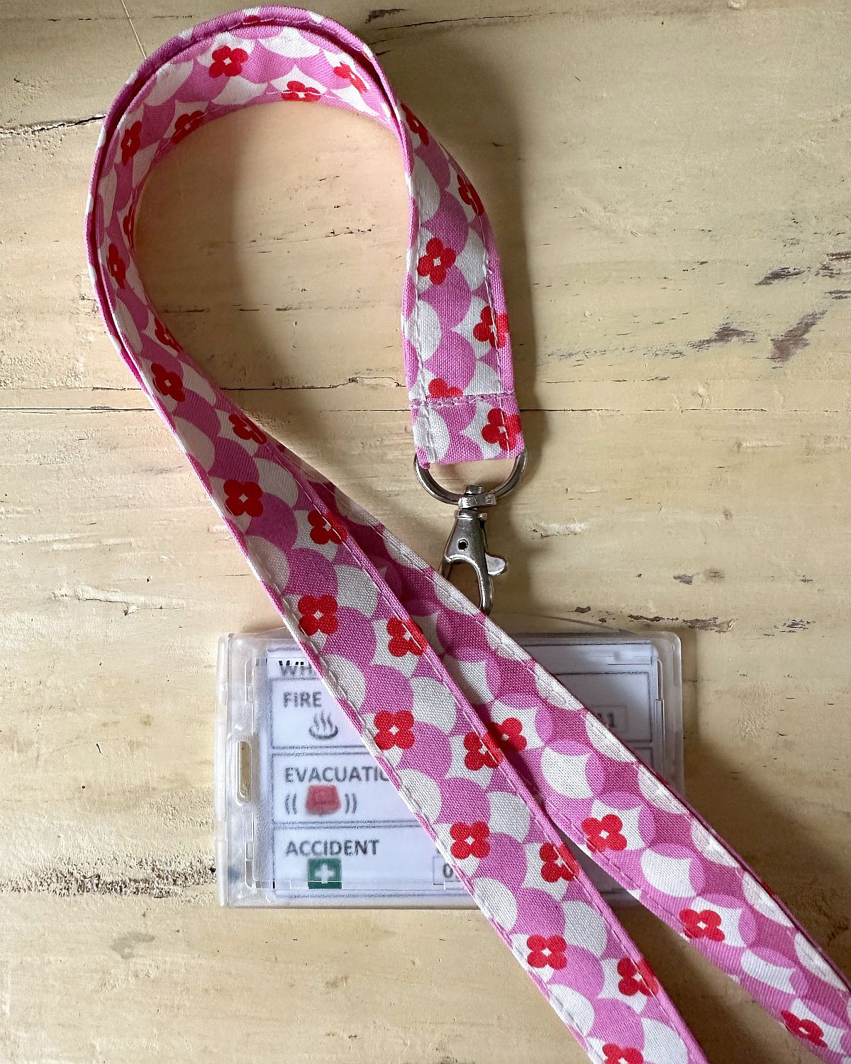 Schlüsselband pink