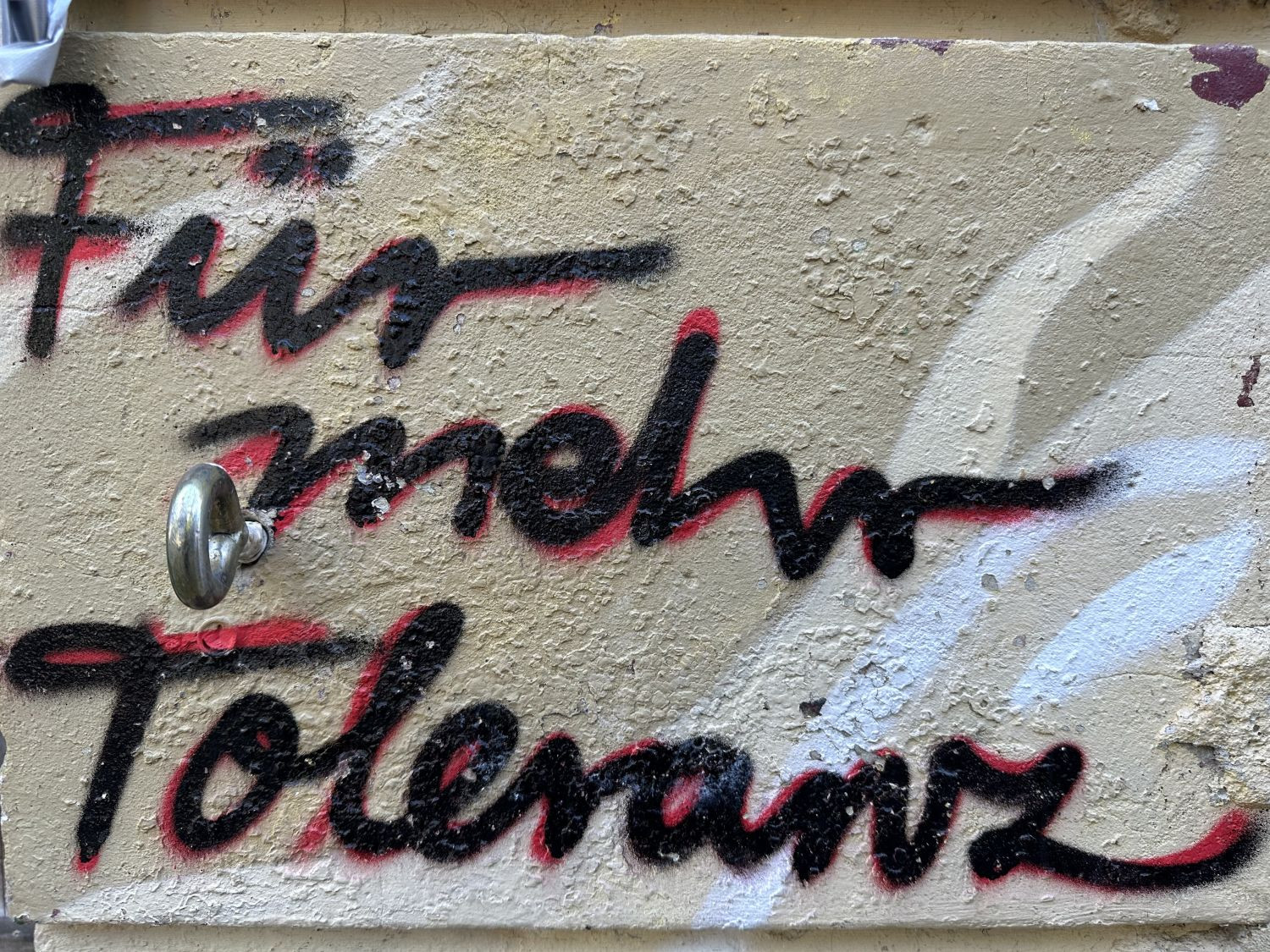 Graffiti Toleranz