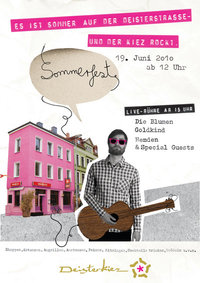 Plakat: Sommerfest im Deisterkiez