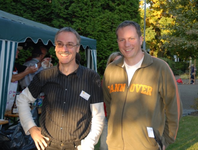Pastor Thomas Eichin und Karsten Plotzki Pastor Thomas Eichin und Karsten Plotzki