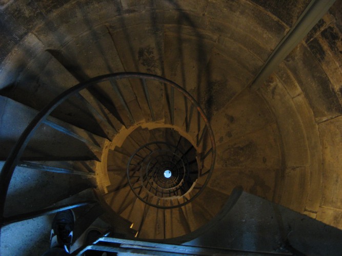Wendeltreppe mit 190 Stufen