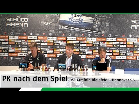PK nach dem Spiel | DSC Arminia Bielefeld - Hannover 96
