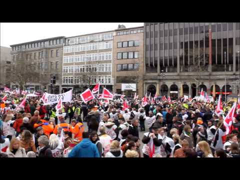 Streiktag des öffentlichen Dienstes in Hannover
