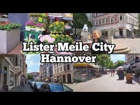 Lister Meile City Hannover Walk in Tour With Captions