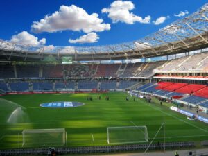 Das Niedersachsenstadion Heimspielort der Roten