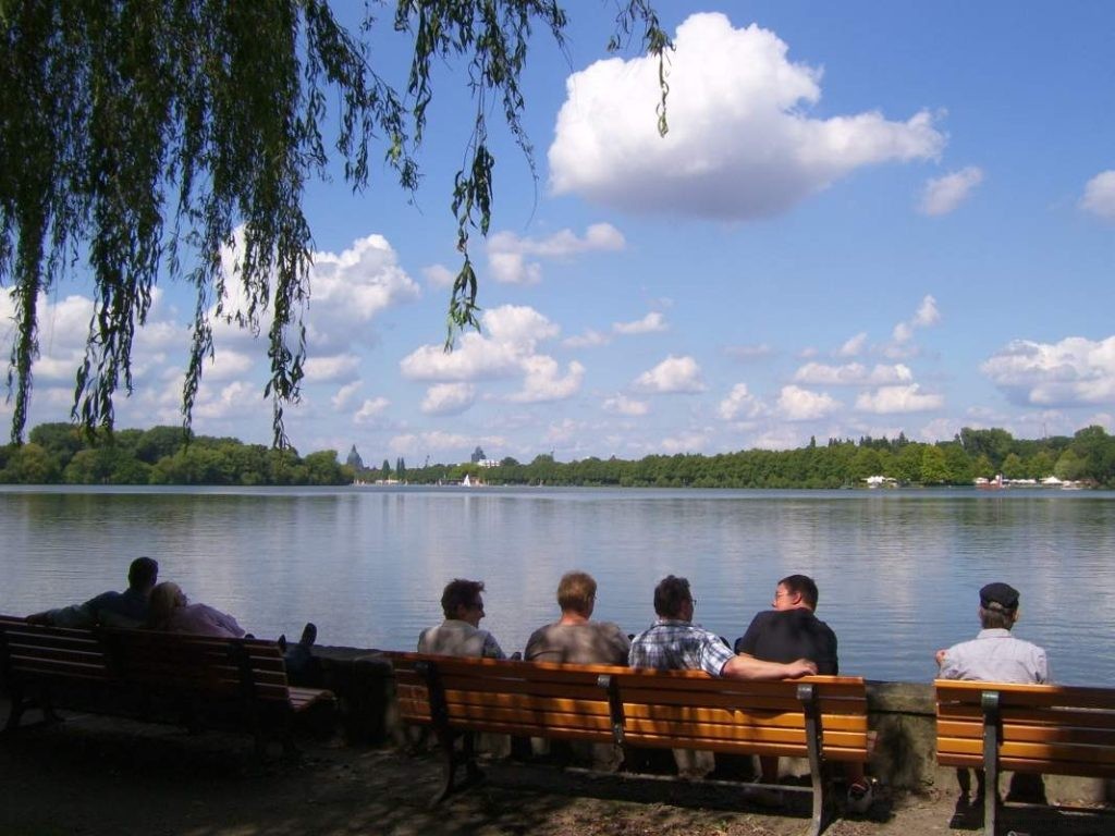 Der Maschsee in Hannover lädt zum Entspannen ein