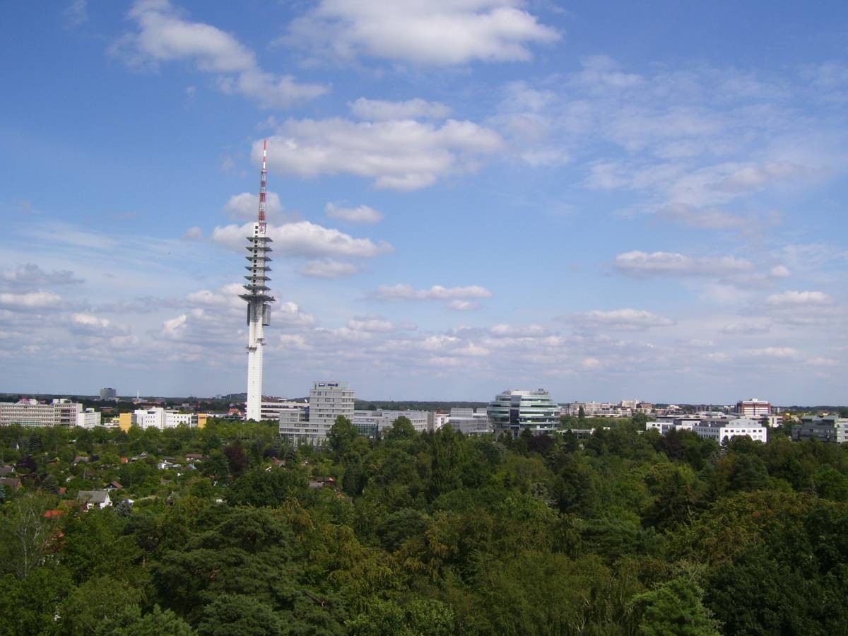 Eilenriedeblick zum Fernsehturm