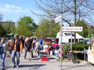 Flohmarkt Hannover am Hihen Ufer - Der bekannsteste der Märkte in Hannover