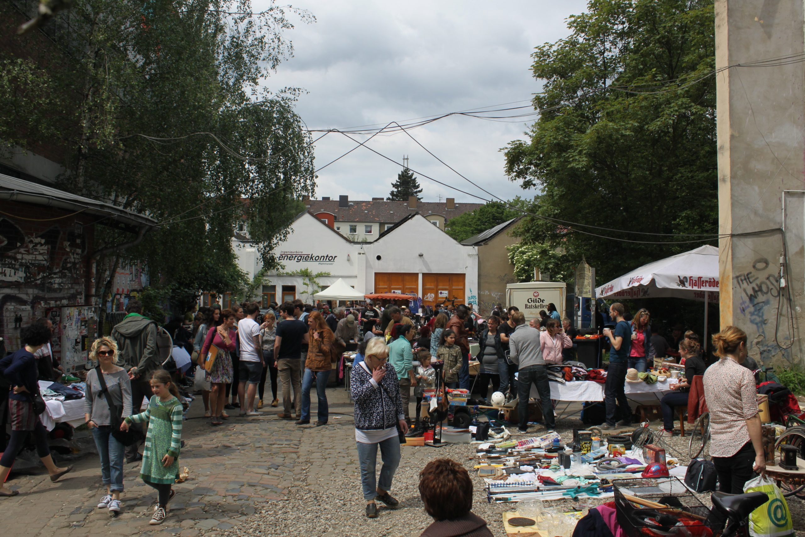 Alternativer Stadtteilflohmarkt Linden-Nord