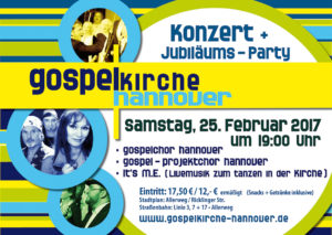 15 Jahre Gospelkirche Hannover