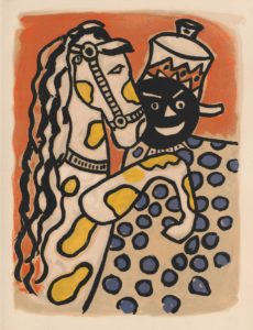 Fernand Léger - Illustration zum Buch Cirque, 1950