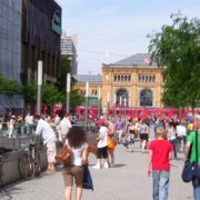 Sehen und gesehen werden auf der Bahnhofstraße