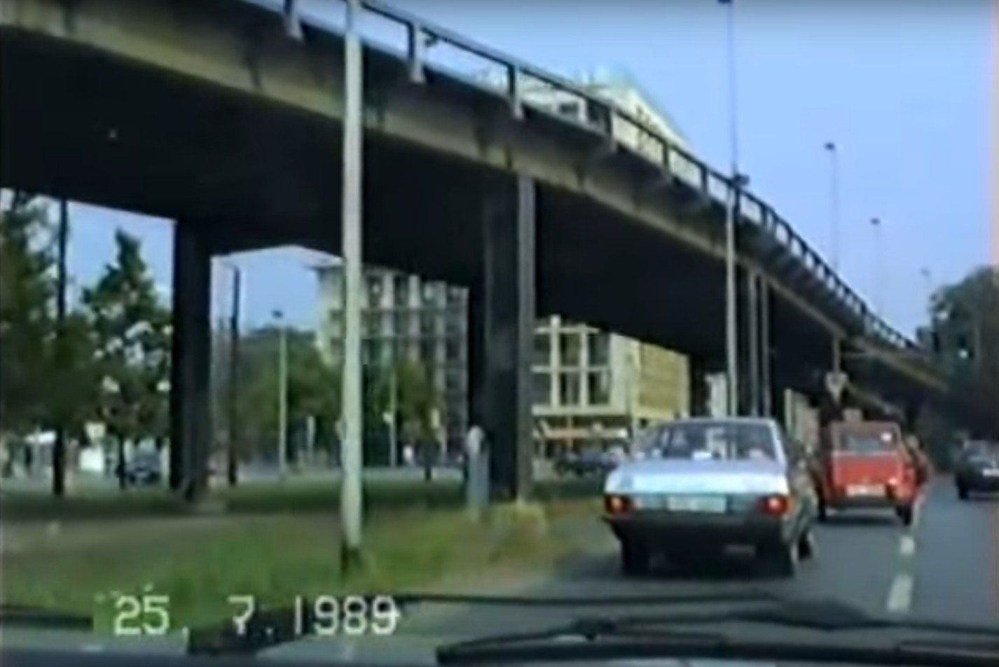 Fahrt durch die Stadt