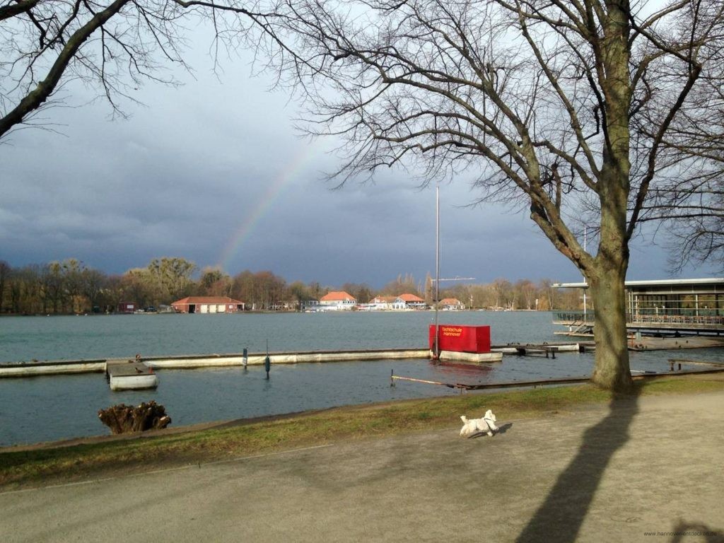 Regenbogen am Maschsee