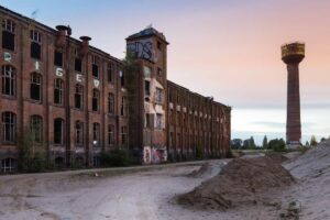Überreste der ehemaligen Reifen- und Gummiproduktefabrik der Continental AG, Werk Limmer