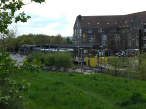 Stadtbahn Endpunkt in Wettbergen