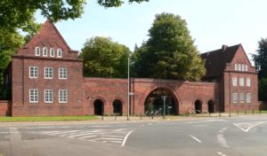 Seelhorster Friedhof - Eingang Hoher Weg