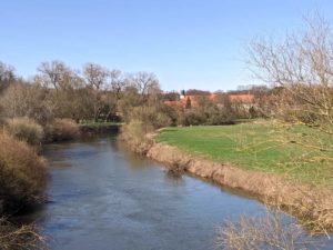 Leine mit Kloster Marienwerder