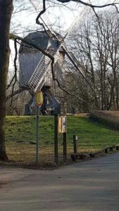 Historische Bockwindmühle