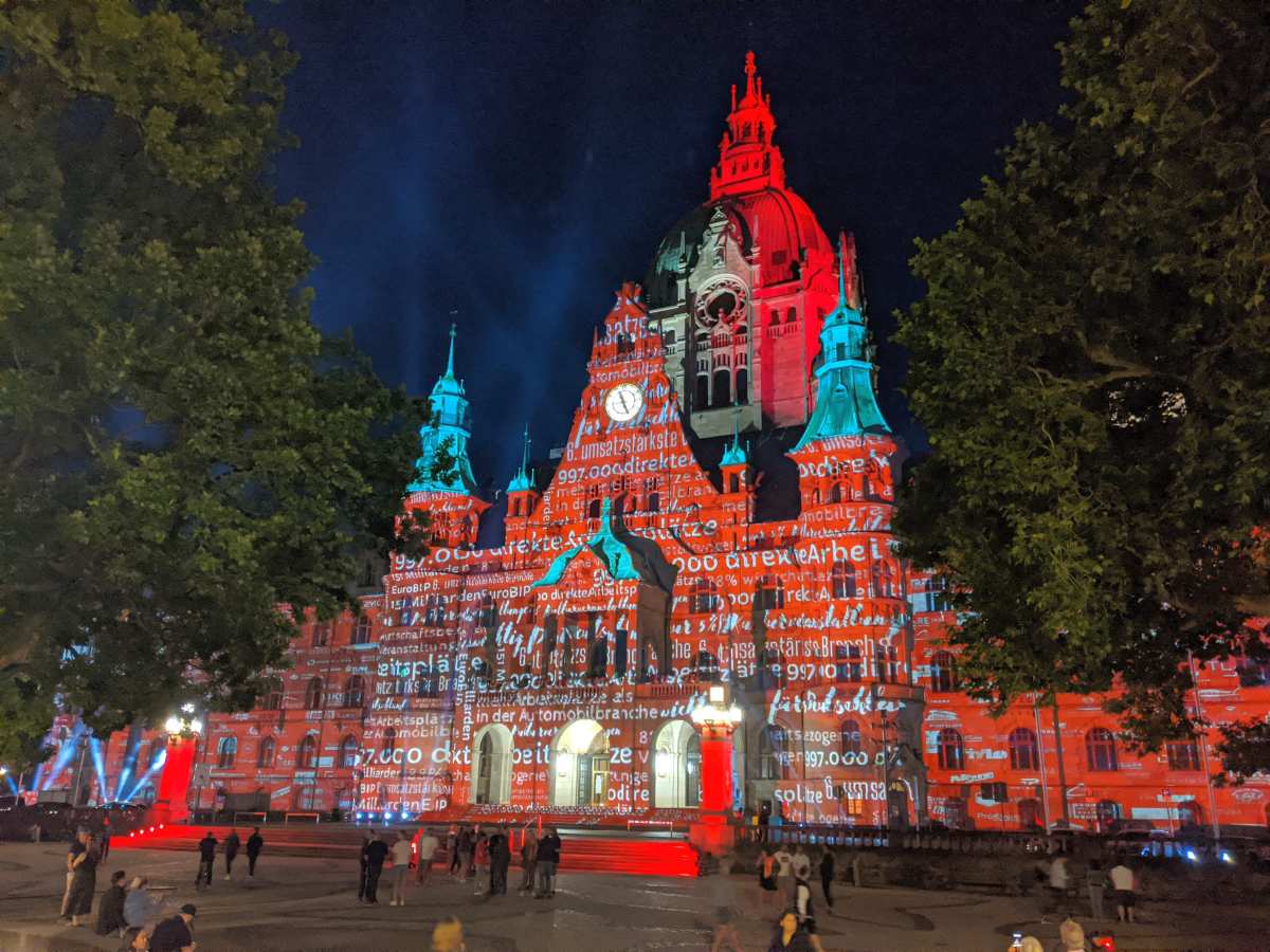 Night of Light 2020 - Neues Rathaus