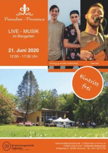 Live Musik im Biergarten