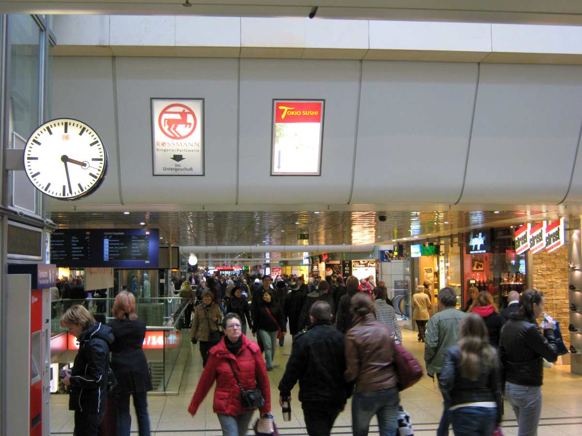 Hauptbahnhof Hannover Dreh und Angelpunkt des Bahnverkehrs