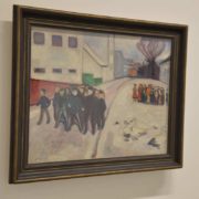 Edvard Munch - Dorfplatz in Elgersburg