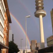 Regenbogen am Telemoritz