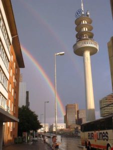 Regenbogen am Telemoritz