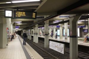 U-Bahn Station Steintor: Erst am Montag werden hier wieder Bahnen fahren