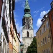 Blick auf dei Kreuzkirche