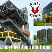 Die letzten Pavillons der Expo 2000