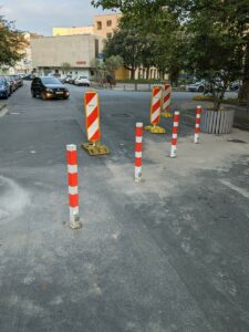 Sperrung der Marktstraße