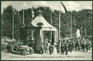 Enthüllung des Prinzessinen-Denkmals am 19. Juli 1910 in Hannover