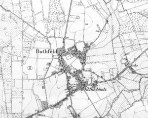 Hannover Bothfeld und Klein-Buchholz (Karte von 1896)