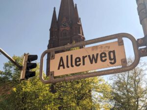 Allerweg (Straßenschild)