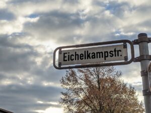 Eichelkampstraße (Straßenschild)