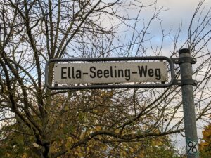 Ella-Seeling-Weg (Straßenschild)