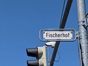 Fischerhof (Straßenschild)